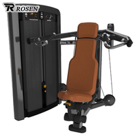 Presse à épaules en acier Q235 Rosen, équipement de musculation commercial, machine de fitness pour la musculation du haut du corps