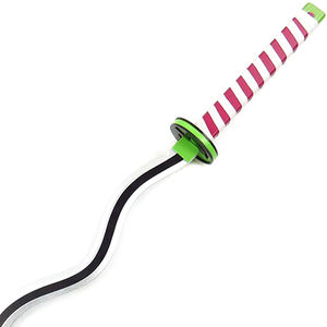 Demon Slayer <span class=keywords><strong>Iguro</strong></span> <span class=keywords><strong>Obanai</strong></span> Nikankoku No Yaiba Katana Anime arma espada de madera Prop COSPlay de madera juguete para niños 40in/102cm - Product Image 3