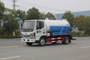 Camión de succión de aguas residuales de camión de saneamiento municipal personalizable - Product Image 2