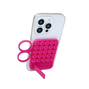 ที่วางโทรศัพท์ซิลิโคนแบบดูดแม่เหล็กที่จับแบบพับได้สะดวกรูปทรงหู - Product Image 1