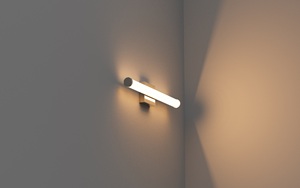 ETL 24 pouces lumière de vanité moderne luminaires de salle de bain réglables sur miroir éclairage de vanité appliques murales à intensité variable - Product Image 5