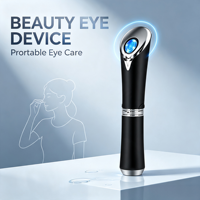 Bâton de massage oculaire LED rouge et bleu, appareil anti-âge pour le lifting des yeux, pour les cernes, les poches et les rides, outil de soin des yeux à domicile