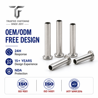 TianFang rivets semi-tubulaires en acier sur mesure pour assemblage métal, rivets de précision, OEM sur plan ou échantillon