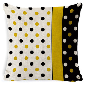 Nordic Creative Polka Dot Cushion Cover Square 100% Velvet Washable Home <b>Sofa</b> <b>Pillow</b> Throw <b>Pillow</b> Cover - Product Image 3
