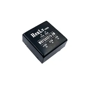HenLv-Fuente de alimentación de CC, convertidor de salida de CC a CC de 25,4x25,4x10,5mm, voltaje de entrada 4,5-9VDC 12VDC