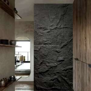 Exterior Wall cladding Decoration Material Flexible Foldable Soft <b>Tile</b> 3D Axecarved stone Design - Product Image 5