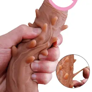 Dh Telescopische Dildo Vibrator Voor Vrouwen Afstandsbediening Dildo Met Spikes Vagina G Spot Massager Volwassen Seksspeeltjes