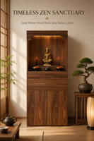 Nouvelle armoire d'autel autoportante de style chinois pour usage extérieur, sculptée à la main, pour la prière à domicile, table d'encens Guanyin, offrande de richesse