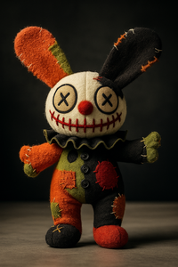 OEM personalizzato Easter Halloween Party pagliaccio circo pupazzo di zucca bambola di peluche in stile grottesco - Product Image 6