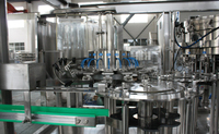Machine à emballer remplissante d'eau en bouteille pure potable minérale automatique à faible coût