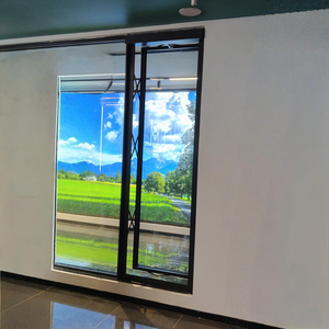 Ventana abatible <span class=keywords><strong>de</strong></span> apertura paralela eléctrica automática personalizada, ventana <span class=keywords><strong>de</strong></span> <span class=keywords><strong>casa</strong></span> antirrobo <span class=keywords><strong>de</strong></span> aleación <span class=keywords><strong>de</strong></span> aluminio - Product Image 1