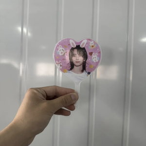 Conception personnalisée <span class=keywords><strong>petit</strong></span> quantité minimale de commande 1 pièces conception personnalisée <span class=keywords><strong>piquet</strong></span> en forme de coeur pour KPOP - Product Image 4