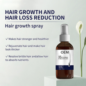 Spray para el Cabello de Efecto Rápido a Base de Hierbas OEM, Fórmula <span class=keywords><strong>2</strong></span> en 1 con Escualano, Formato Líquido Unisex, Modelo 003 para Adultos - Product Image 3