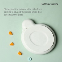 Vaisselle et assiettes en silicone avec logo personnalisé pour tout-petits Assiette antidérapante avec couvercle en forme d'animal Produit de salle à manger pour enfants