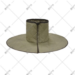 Thickened Plant Root Frost Protection Cover Khaki Quilted <b>Adjustable</b> For Flowers Tree Trunks Landscaping - Product Image 1