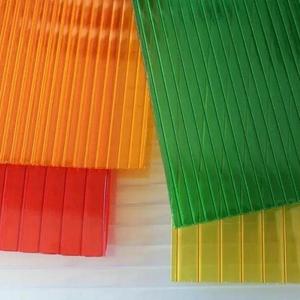 Eco-Friendly Polycarbonate Hollow <b>Sheet</b> Twin Wall Multi Wall Polycarbonate PC <b>Sheet</b> with Cutting Processing Service - Product Image 3