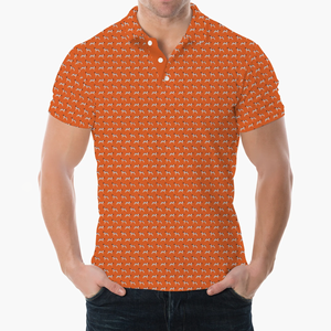 Camisa Polo de Golf de Manga Corta con Botones, Corte Entallado, Textura Piqué, para Hombre, con Diseño de Logotipo Personalizado y Marca Privada - Product Image 2