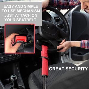 <span class=keywords><strong>Antivol</strong></span> universel pour <span class=keywords><strong>volant</strong></span> <span class=keywords><strong>de</strong></span> voiture avec câble en acier et verrou <span class=keywords><strong>de</strong></span> ceinture <span class=keywords><strong>de</strong></span> sécurité, 3 clés, ajustement standard - Product Image 3