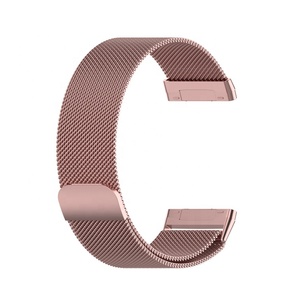 Correa de Acero Inoxidable de Lujo para <span class=keywords><strong>Fitbit</strong></span> <span class=keywords><strong>Versa</strong></span> <span class=keywords><strong>3</strong></span> 4, Correa Magnética para Reloj con Cierre Ajustable - Accesorios para Relojes Inteligentes - Product Image 3