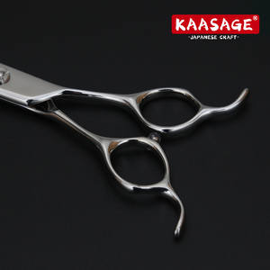 Kéo cắt tỉa chó bằng thép không gỉ cong 7 inch JP440c, kéo cắt tỉa cong 3D gradient cho thú cưng với hiệu ứng cắt tự nhiên - Product Image 5