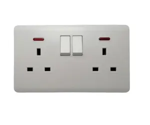 Morden luz de luxo eco amigável casa interruptor soquete de parede