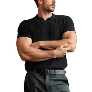 Camiseta Polo Básica de Verano para Hombre, de Punto de Algodón, Color Sólido, para Hombre, Ligera, Elegante, para Golf, Negocios - Product Image 5