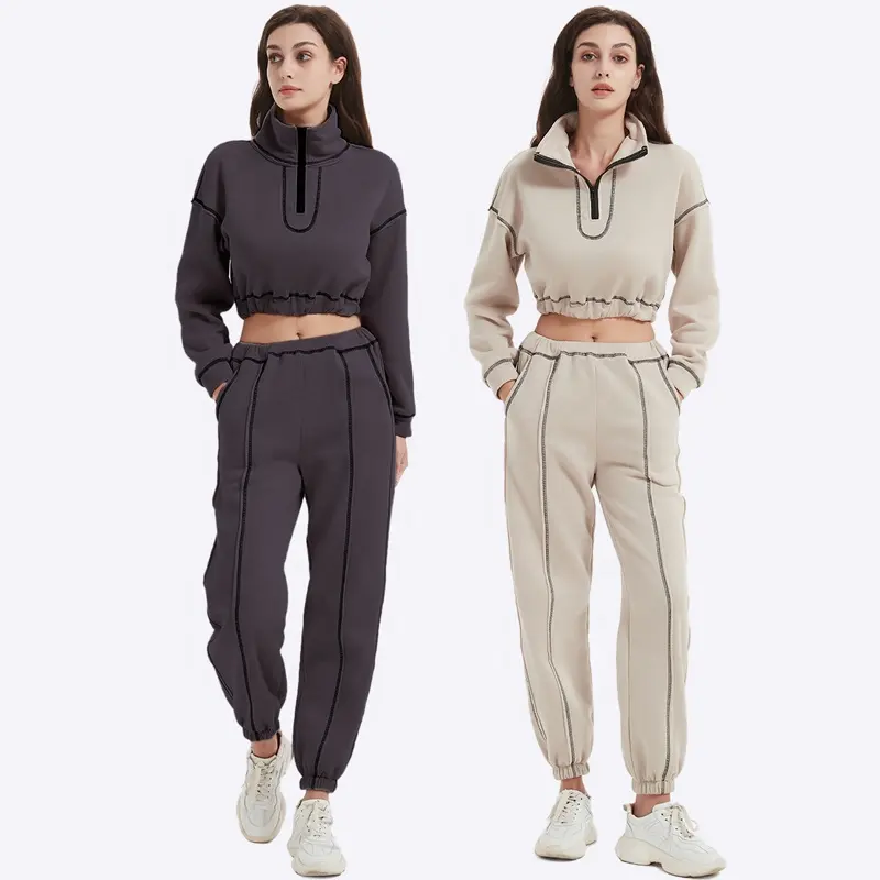 Snelle Levering Dames Sets Herfst Sweatsuit Sets Vrouwen Top Trui Joggingbroek Set