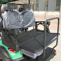 Voiturette de golf tout-terrain WELIFTRICH à essence, moteur 4 temps, châssis en acier surélevé, frein à disque, 4+2 places, 6 sièges