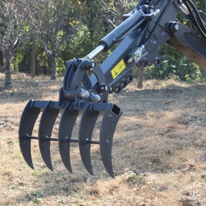 Mini-excavatrice sur chenilles compacte Somate personnalisable CE EPA de 1,2 tonne, haute puissance de creusement, bras de levage hydraulique, moteur KOOP - Product Image 4