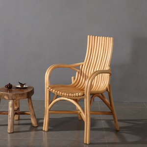 Chaise <span class=keywords><strong>de</strong></span> meubles <span class=keywords><strong>de</strong></span> salon <span class=keywords><strong>de</strong></span> balcon <span class=keywords><strong>de</strong></span> maison en rotin véritable importé d'Indonésie - Product Image 2