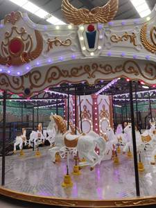 [Anh em Ali] Băng chuyền vòng quanh trẻ em Trung Đông với cưỡi ngựa và Xe Kéo-sử dụng trung tâm mua sắm ngoài trời/trong nhà bằng sợi thủy tinh - Product Image 3