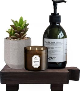 Plateau/assiette en bois carré moderne personnalisé de haute qualité fabriqué en Chine pour les occasions de fête - Product Image 1