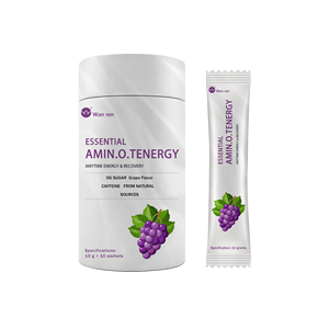Polvo de <span class=keywords><strong>Amino</strong></span>ácidos de Uva de Disolución Instantánea, Apoyo Diario para la Recuperación y el Bienestar, 10 g por Porción, Fórmula Vegana Sin OMG, OEM Privado - Product Image 1