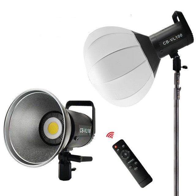 High Brightness Stepless Dimming 100W 3200K-5600K Lighting LED Studio Video Light Equipment