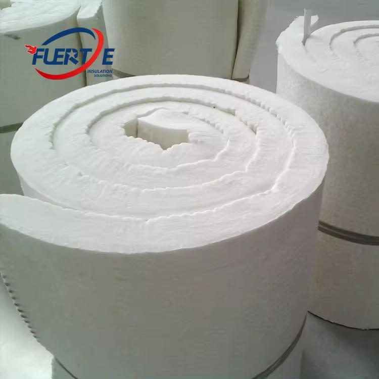 1000~1600 2300/2600 F ceramic wool furnace insulation aluminum silicate ceramic fiber blanket