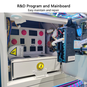 Mini-Claw-Máy công viên giải trí bền mini Nhật Bản búp bê Claw máy Bộ dụng cụ vạch ra đèn neon ngọt ngào Mini Claw máy giải thưởng - Product Image 4