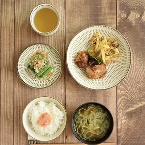 Service de table en céramique en grès, ensemble pour restaurant japonais, porcelaine, bon marché, vente directe d'usine