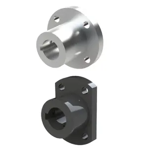 Suporte de eixo linear CNC para trilho de guia de rolamento deslizante linear peças de suporte tipo furo de instalação padrão de flange