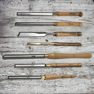 Set di Scalpelli per <span class=keywords><strong>Tornitura</strong></span> del Legno, Kit di Utensili per Intaglio con Manico in Legno per Lavorazione del Legno - Product Image 3