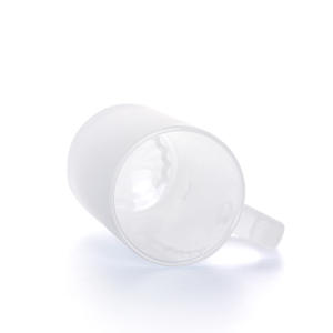 Taza de Vidrio Esmerilado de 20 oz, Vaso de Cerveza Sublimable con Asa, Regalo para Fiestas - Product Image 3