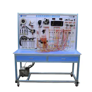 Equipo DE EDUCACIÓN automotriz Sensor de motor Sistema de actuador Plataforma de entrenamiento Entrenador de sistema eléctrico automotriz