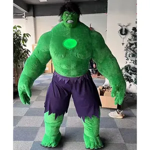 Funtoys Gonflable Hulk Cartoon Personnalisé Cosplay Mascotte Costumes Pour Adulte Noël Halloween Outfit Déguisement Costume quantité minimale de commande 1 PIÈCE