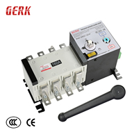 Commutateur de transfert automatique triphasé industriel à 4 pôles PC ATS <50ms, commutation rapide, sélecteur de double source d'alimentation, alimentation de secours