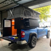 Tente de camping pliable pour pick-up, légère, pour Toyota Tundra, Ford F150