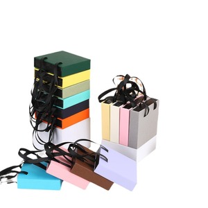 Scatola Regalo per Gioielli in Carta con Logo Personalizzato, Cassetti Estraibili, per Anelli e Orecchini, con Pellicola Trasparente in PE - Product Image 2