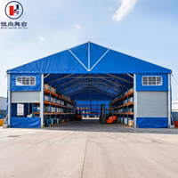 Tente de stockage industrielle sur mesure de grande taille, tente de type chapiteau avec structure en aluminium, tente temporaire pour l'extérieur, pour les fermes, la logistique, les salons professionnels