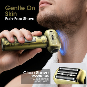 Afeitadora eléctrica DSP Foil Shaver para hombres, carga USB, resistente al agua IPX7, 6800 rpm, carga rápida, uso en seco y húmedo - Product Image 2