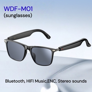 Lunettes audio intelligentes WDF-M01, appels vocaux, réduction du bruit, lunettes de soleil, charge magnétique, casque intelligent portable - Product Image 5