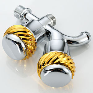 <span class=keywords><strong>Grifo</strong></span> de <span class=keywords><strong>Lavadora</strong></span> de Pared Multifuncional <span class=keywords><strong>Doble</strong></span> de Plástico Cromado de Zinc, Suministro de Fábrica a Bajo Precio, Fácil Instalación - Product Image 4