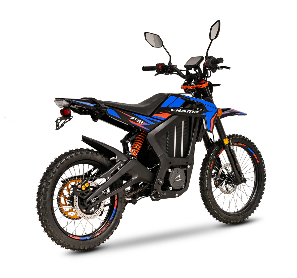 Powerful Electric Off Road Motorcycle 4000W High Speed Long Range Dirt ...